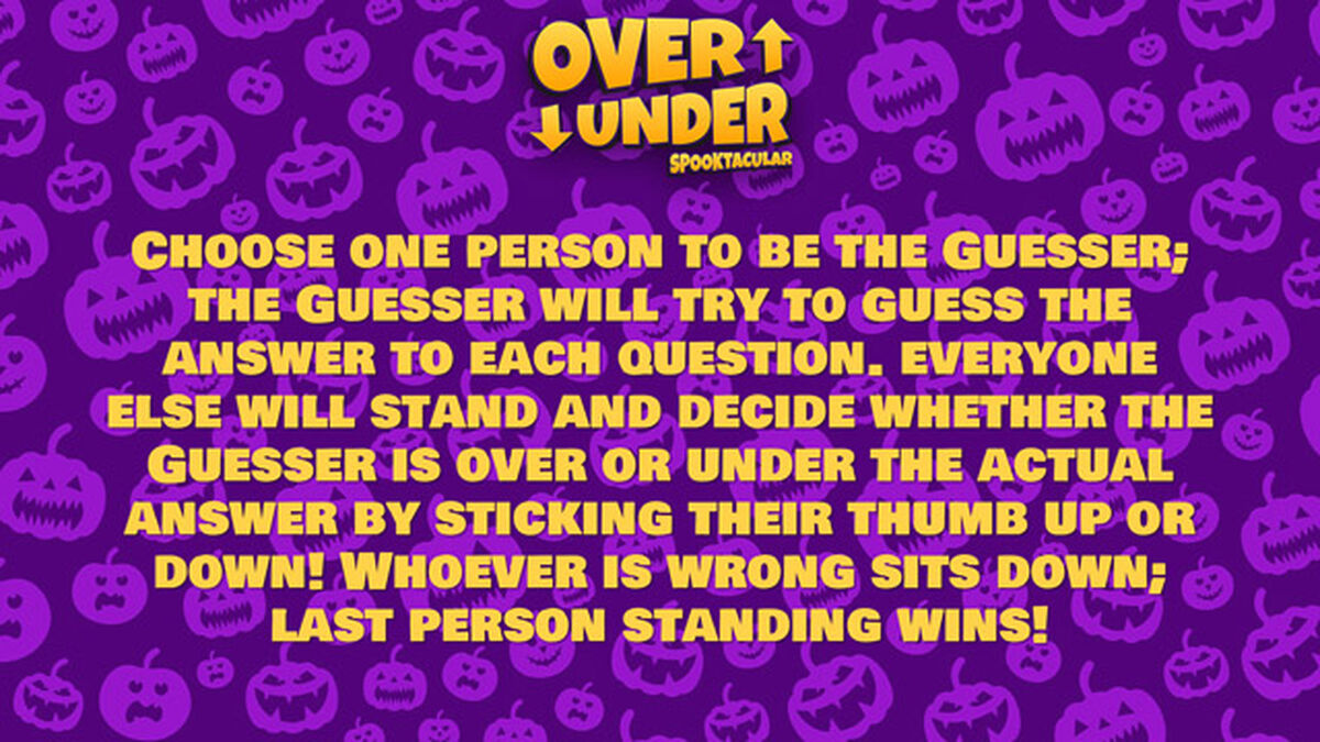 Over Under Spooktacular image number null